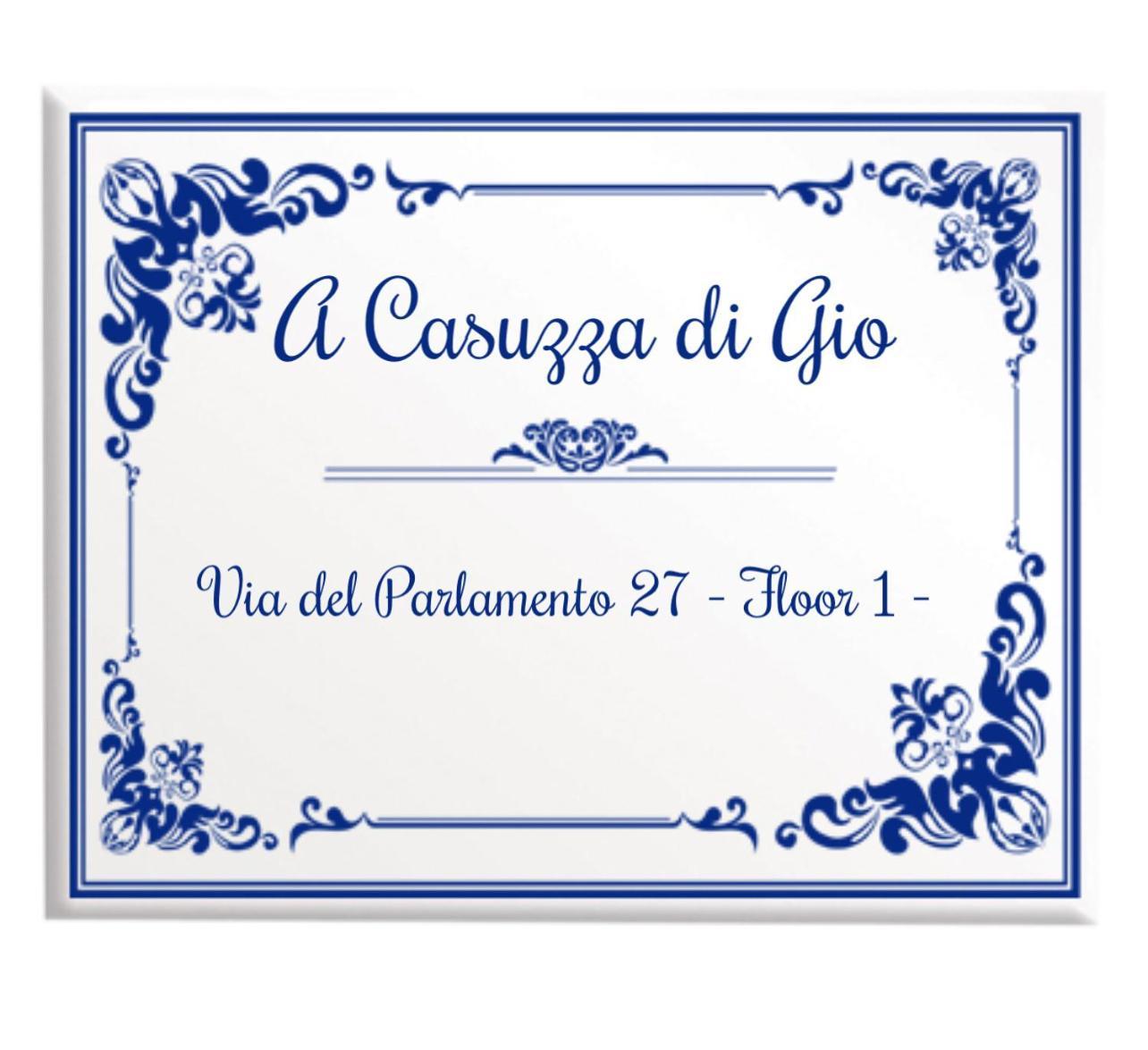 A Casuzza Di Gio Apartment Palermo Ngoại thất bức ảnh